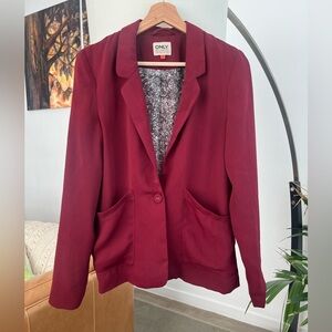 ONLY Mel Long Sleeve One Button Blazer / Jacket